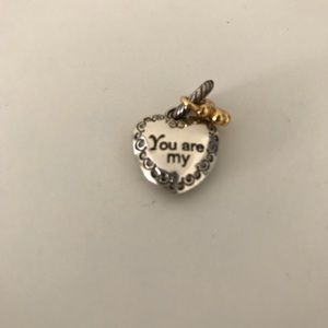 “You’re my lucky charm” Necklace Pendant